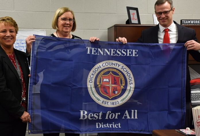 Dickson County Schools Named 'Best for All' District