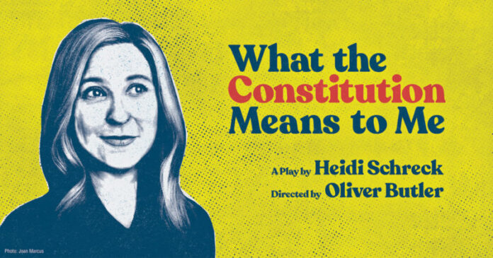 Tony-nominated 'What the Constitution Means to Me' comes to TPAC March 29 - April 3