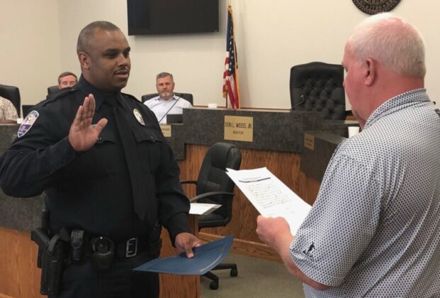 dickson police department swearing in