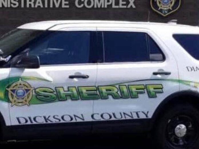 dickson county sheriff car