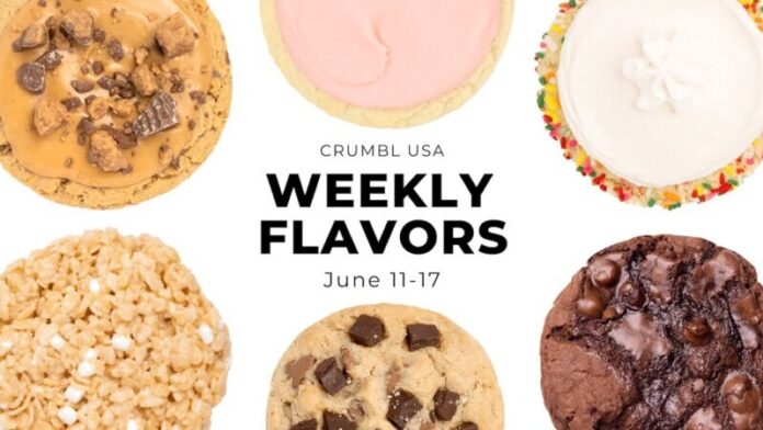 Crumbl Cookie Weekly Menu Through June 17, 2023