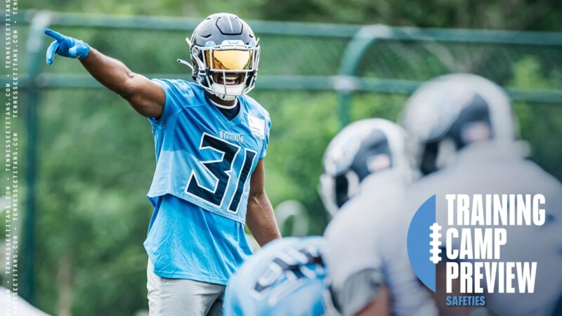 Titans 2023 Training Camp Preview: A Look at the Safeties - Dickson County  Source