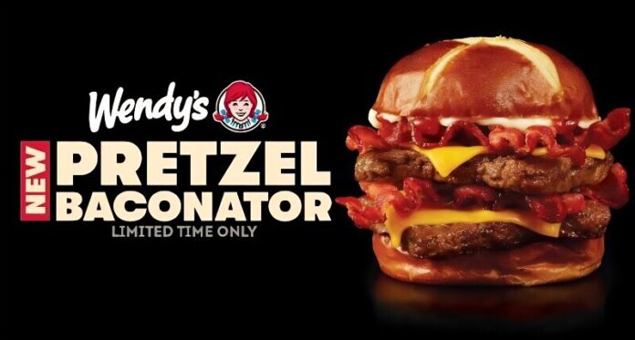 wendys pretzel baconator