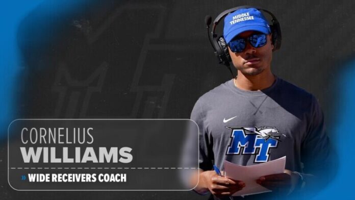 Mason names Williams as receivers coach