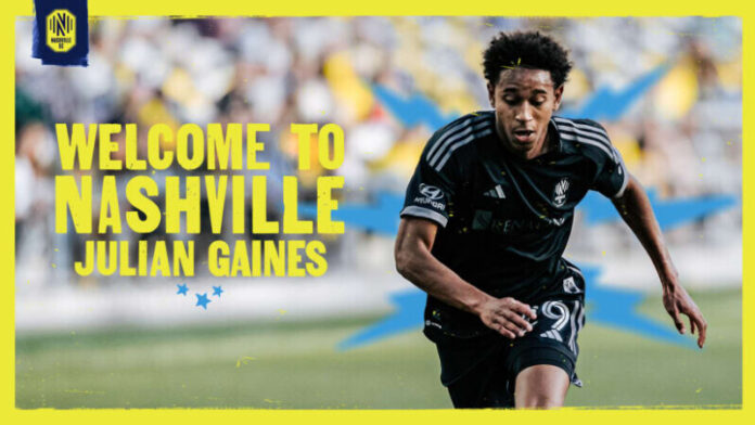 Nashville Soccer Club Signs Defender Julian Gaines
