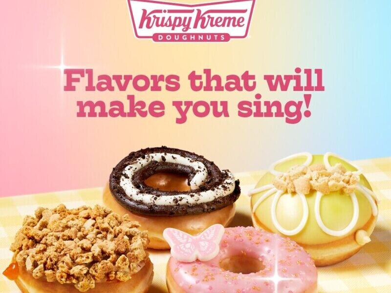 Krispy Kreme Donuts Partnering With Dolly For A New Sweet Collection ...