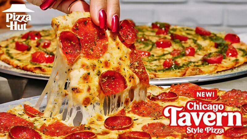 Pizza Hut Unveils New Chicago Taven-Style Pizza and Toppings - Dickson ...