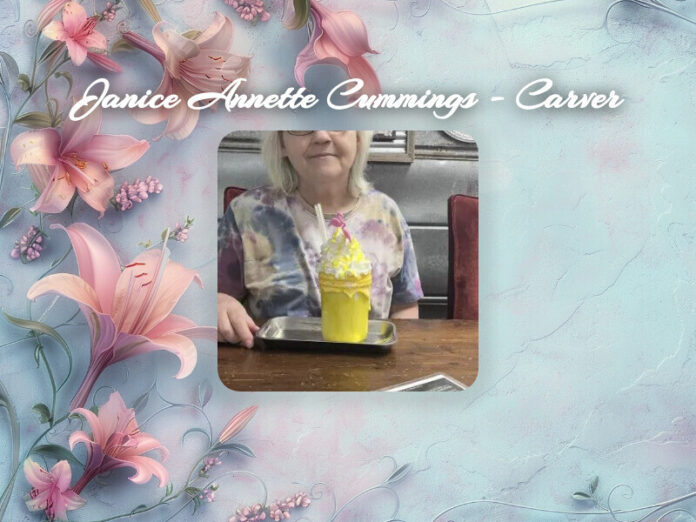 Janice Annette Cummings - Carver Obit