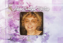 OBITUARY: Judy Carolyn McCoy Judy Carolyn McCoy Obit