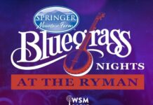 Ryman Auditorium Announces Dates for Bluegrass at the Ryman