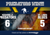 Predators Rally From 5-1 Down to Defeat Blues 6-5