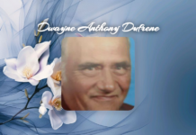 OBITUARY: Dwayne Anthony Dufrene