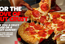 Pizza Hut Debuts New Crispy Parm Pan Pizza PIZZA HUT DEBUTS NEW CRISPY PARM PAN PIZZA AND TURNS CRUST LEAVERS INTO CRUST LOVERS