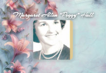 OBITUARY: Margaret Allen “Peggy” Hall